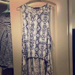 Crazy Train High Low Tank